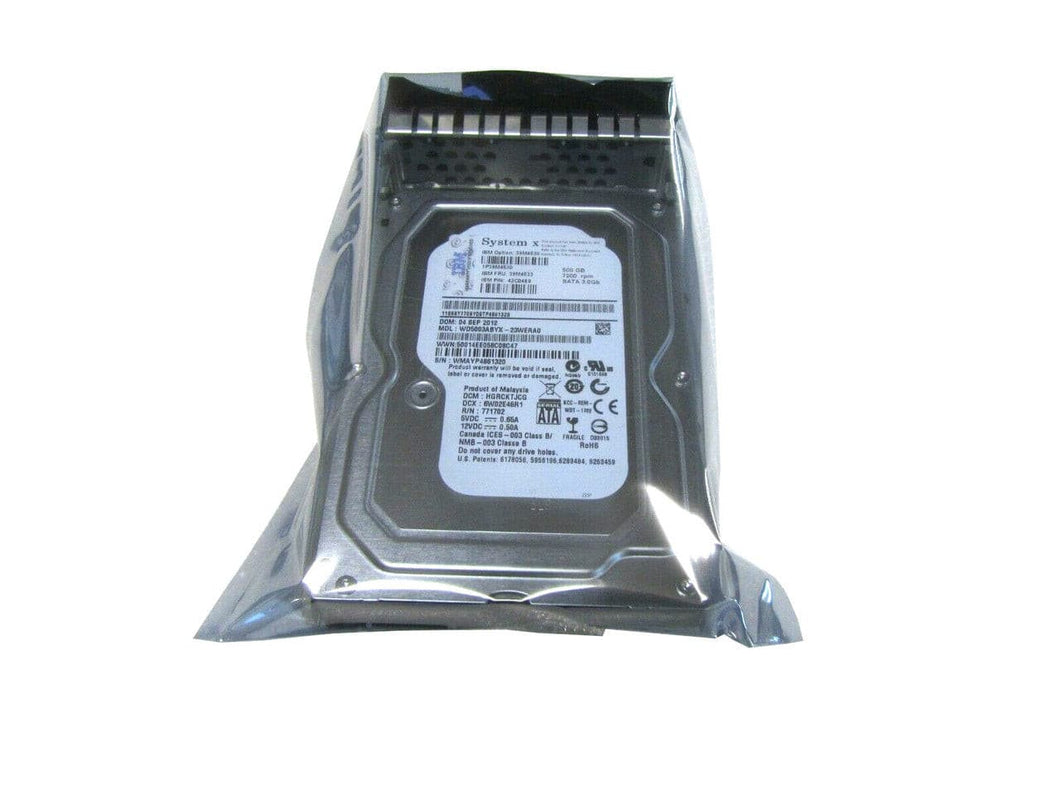 39M4530, 39M4533,42C0469 500GB SIMPLE SWAP SATA HARD DRIVE