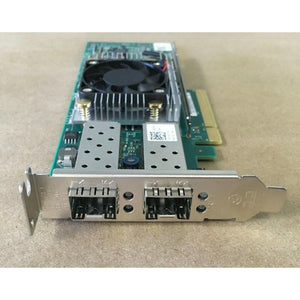 Dell Qlogic 57810S DP 10GB SFP+ CNA LP - 540-BBDX 884116208990-FoxTI