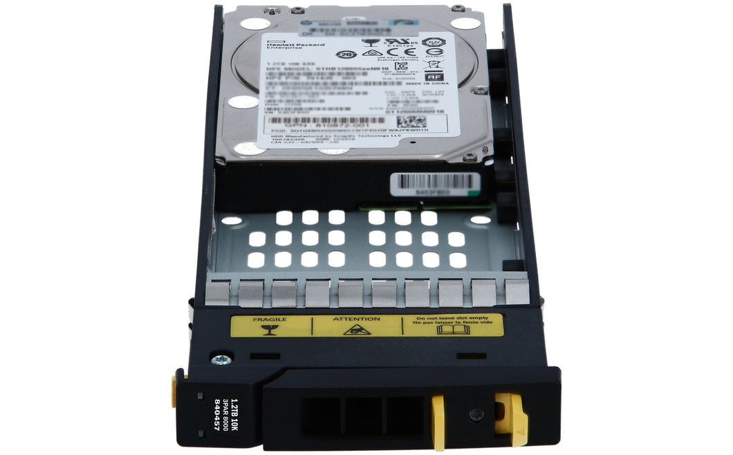 HPE 3PAR STORESERV M6710 1.2TB 6G SAS 10K 2.5IN HDD E7X49A 840457-001 888182462713