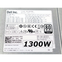 Load image into Gallery viewer, Dell Precision T7600 T7610 T7910 1300W 2 Fan 100-240V Power Supply Unit PSU D1300EF-00 0H3HY3 CN-0H3HY3 6MKJ9 MF4N5 0T6R7 09JX5 DPS-1300DB-FoxTI
