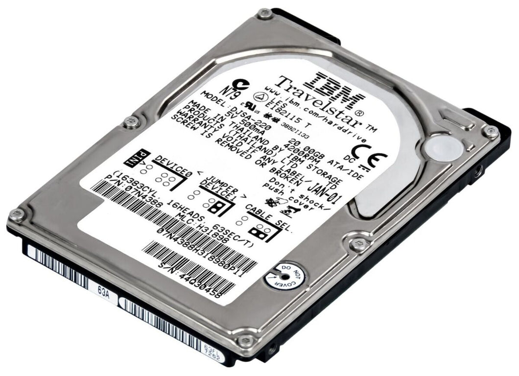 IBM 22L0089 07N6017 DJSA-220 20GB IDE Hard Drive 5705965534892