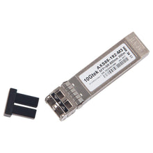 Carregar imagem no visualizador da galeria, 10 Gigabit SFP+ LC Multi-Mode Transceiver, 10GBASE-SR Module for Cisco SFP-10G-SR, Meraki MA-SFP-10GB-SR, Ubiquiti UF-MM-10G, Mikrotik, D-Link, Supermicro, (850nm, DDM, 300m)-FoxTI
