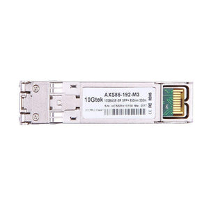 10 Gigabit SFP+ LC Multi-Mode Transceiver, 10GBASE-SR Module for HPE JD092B (850nm, DDM, 300m)-FoxTI