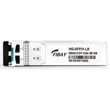 Cargar imagen en el visor de la galería, 10G SFP SR for Dell Force10 GP-10GSFP-1S Dell 407-BBOU 10GBASE-SR SFP+ Module Transceiver MMF, 850nm, 300m, LC, DOM-FoxTI
