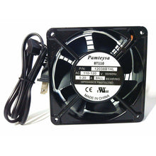 Cargar imagen en el visor de la galería, 120mm by120mmby 38mm muffin fan 1238, Muffin Cooling Fan,115V 120V AC high speed-FoxTI

