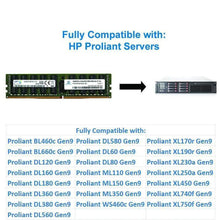 Cargar imagen en el visor de la galería, 16GB (1x16GB) Server Memory Upgrade Compatible for Dell Poweredge, Dell Precision &amp; HP Proliant Servers DDR4 2133MHz PC4-17000 ECC Registered Chip 2Rx4 CL15 1.2V DRAM RAM-FoxTI
