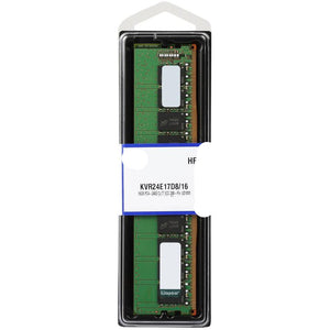 Kingston Technology ValueRAM 16GB 2400MHz DDR4 ECC CL17 DIMM 2Rx8 Memoria de escritorio (KVR24E17D8/16)