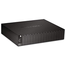 Carregar imagem no visualizador da galeria, TRENDnet 16-Bay Fiber Converter Chassis System, Hot Swappable, Housing for up to 16 TFC Series Media Converters, Fast Ethernet RJ45, RS-232, SNMP Management Module, Lifetime Protection, TFC-1600 - MFerraz Tecnologia
