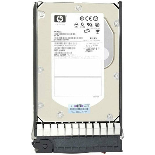 HP 480938-001 300.0GB MSA2 hard drive - 15,000 RPM, 3.5-inch form factor, Serial Attached SCSI (SAS), dual-port disco - MFerraz Tecnologia