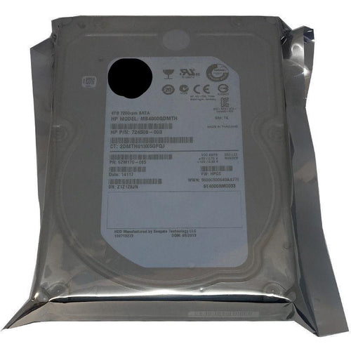 HP/Seagate ST4000NM0033 (MB4000GDMTH) 4TB 7200RPM SATA 6Gb/s 3.5