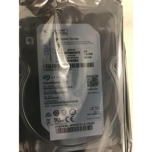 Lenovo 3TB HDD 7.2K 6GB SAS 3.5