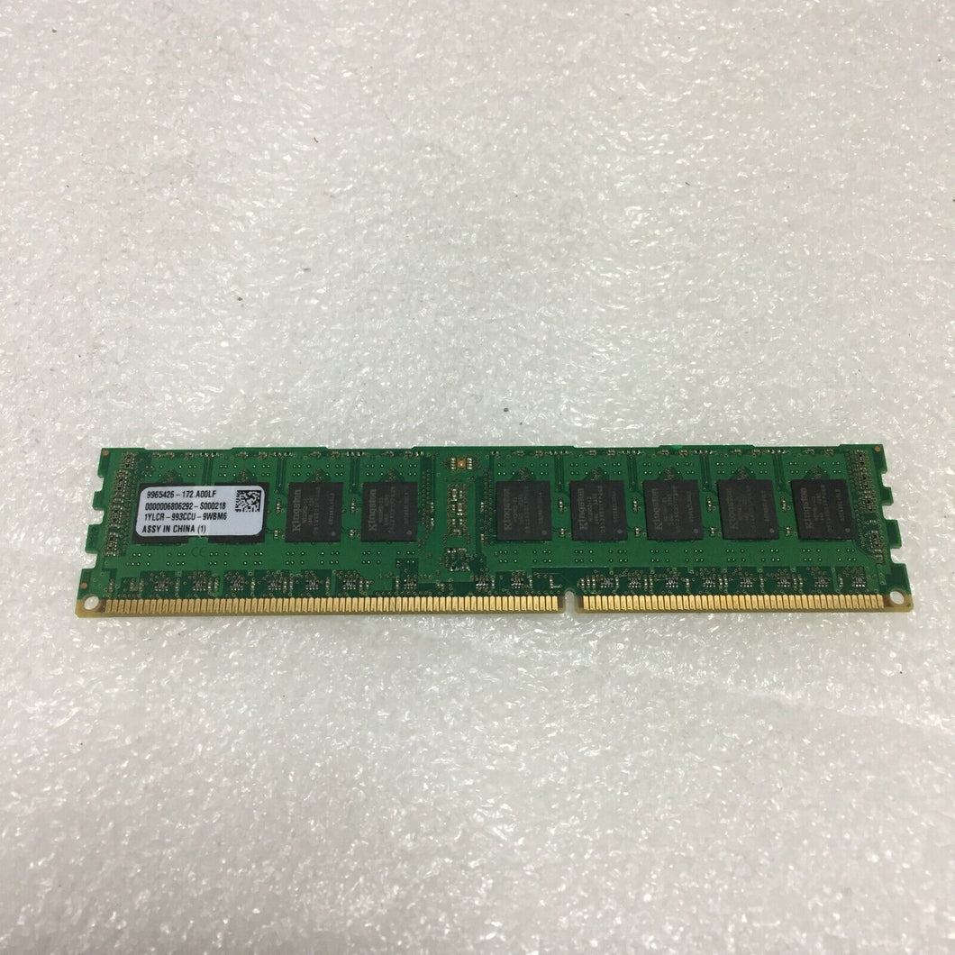 Kingston Technology Value RAM 8 GB 1333 MHz DDR3 PC3 10666 ECC CL9 DIMM DR x 8 con memoria de escritorio TS KVR13R9D8/8