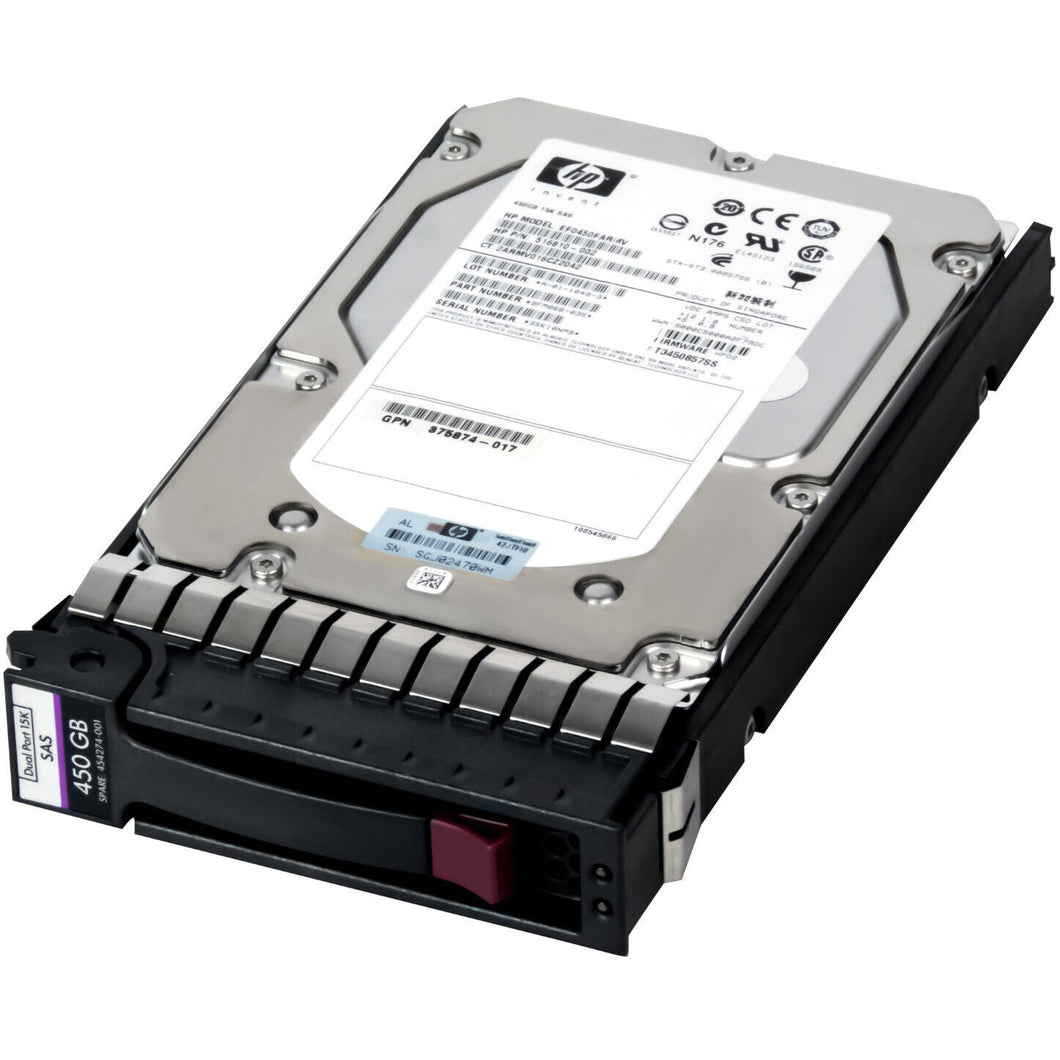 Disco duro HP EF0450FATFE 533871-002 450GB 15K 3.5
