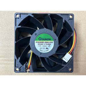 SUNON PF92382B1-Q04U-HA9 DC24V 3-wire cooling fan 92 * 92 * 38mm cooler