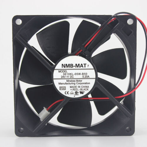 Cooler NMB 3610KL-05W-B50 9025 24V 0.20A 92*92*25MM Inverter fan 2pin - MFerraz Tecnologia