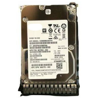 Disco 870759-B21 870795-001 HPE ST900MP0146 900GB SAS 12G  15K ENT 2.5