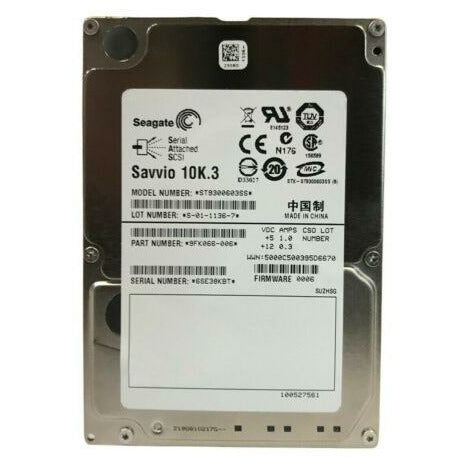 Disco ST9300603SS 9FK066-006 Seagate 300GB SAS 2.5