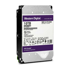 Cargar imagen en el visor de la galería, Disco WD Purple 10TB Surveillance 7200 RPM SATA lll 256MB 3.5&quot; Internal HDD WD101PURZ - MFerraz Tecnologia
