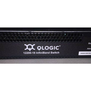 QLogic 12200-18 QDR InfiniBand Switch 18 Port with Rack Ear. - MFerraz Tecnologia