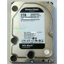 Cargar imagen en el visor de la galería, Western Digital WD Black HDD WD2003FZEX 2TB w/ 64MB Cache 6Gb/s 3.5&quot; - MFerraz Tecnologia
