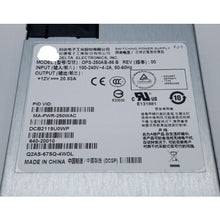 Cargar imagen en el visor de la galería, Cisco/Delta MA-PWR-250WAC 250W Power Supply for Meraki MS 320 350 Series Switch - MFerraz Technology ITFL
