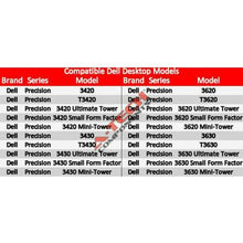 Cargar imagen en el visor de la galería, Memoria 16GB Kit 2x 8GB For Dell Precision Workstations T 3420 3430 3620 3630 Ram Memory - MFerraz Tecnologia
