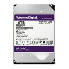 Cargar imagen en el visor de la galería, Disco WD Purple 10TB Surveillance 7200 RPM SATA lll 256MB 3.5&quot; Internal HDD WD101PURZ - MFerraz Tecnologia

