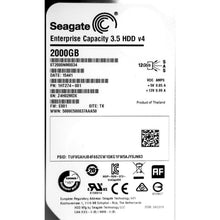 Carregar imagem no visualizador da galeria, Seagate Enterprise Capacity 2TB ST2000NM0034 3.5&quot; HDD v4 Drive SAS 12Gbs 128MB 763649049419-FoxTI
