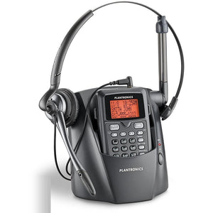 Telefone Plantronics 80057-11 CT14 Cordless Headset Phone, Black-FoxTI